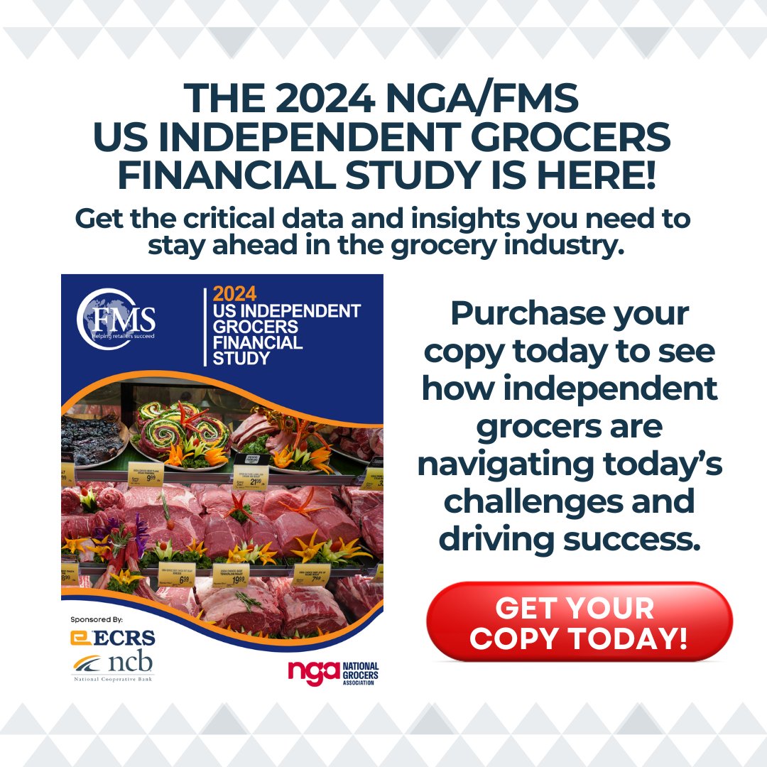 fmssolutions's tweet photo. 📢 It's here! The FMS/NGA Independent Grocers Financial Study is now available! Get your copy today to access the latest data and strategies. 👉https://t.co/GUvAeifdGy 
#IndependendentGrocers #FinancialStudy #RetailInsight https://t.co/HHsmmEeXNC