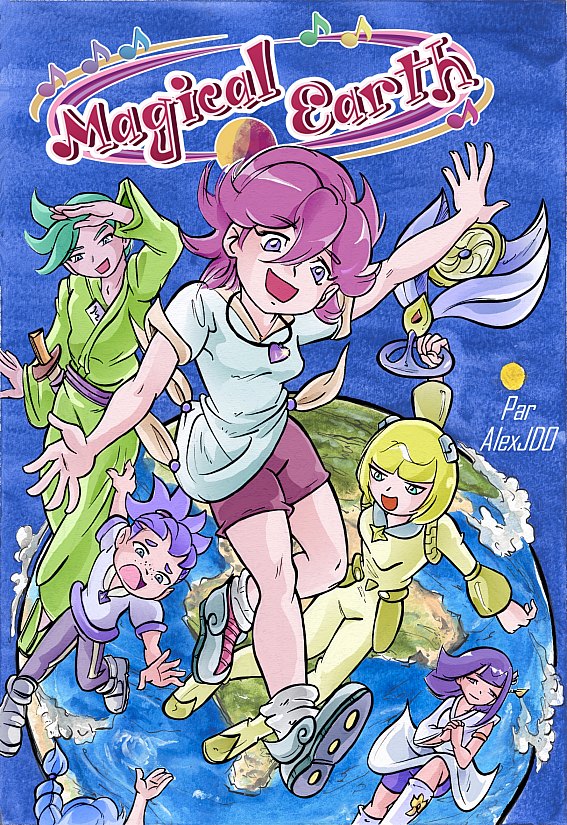 FamiMagical's tweet photo. Hello!! Je me lance dans une nouvelle aventure qui fera suite à Magical Fami. 
Ca s'appellera: "MAGICAL EARTH"
Premier chapitre dans 2 ou 3 semaines. Rendez-vous sur https://t.co/W7d6cTfQEk 
#ojamajodoremi #magicaldoremi #magicalearth https://t.co/GMul1PeOvx