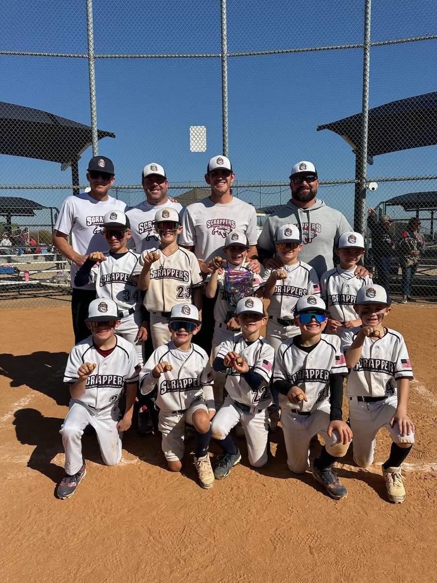 KC Scrappers Baseball (@kcscrappers) on Twitter photo The KCScrappers ended their fall season at the PerfectGame Halloween Havoc. Another great tournament put on by 3&2 Baseball and Perfect Game. Always fun winning on Sunday! Great season Scrappers 8U!
<a href="/PGMidwestBB/">Perfect Game Midwest Baseball</a> <a href="/jc3and2baseball/">3&2 Baseball</a> <a href="/PerfectGameUSA/">Perfect Game USA</a> The KCScrappers ended their fall season at the PerfectGame Halloween Havoc. Another great tournament put on by 3&2 Baseball and Perfect Game. Always fun winning on Sunday! Great season Scrappers 8U!
<a href="/PGMidwestBB/">Perfect Game Midwest Baseball</a> <a href="/jc3and2baseball/">3&2 Baseball</a> <a href="/PerfectGameUSA/">Perfect Game USA</a>