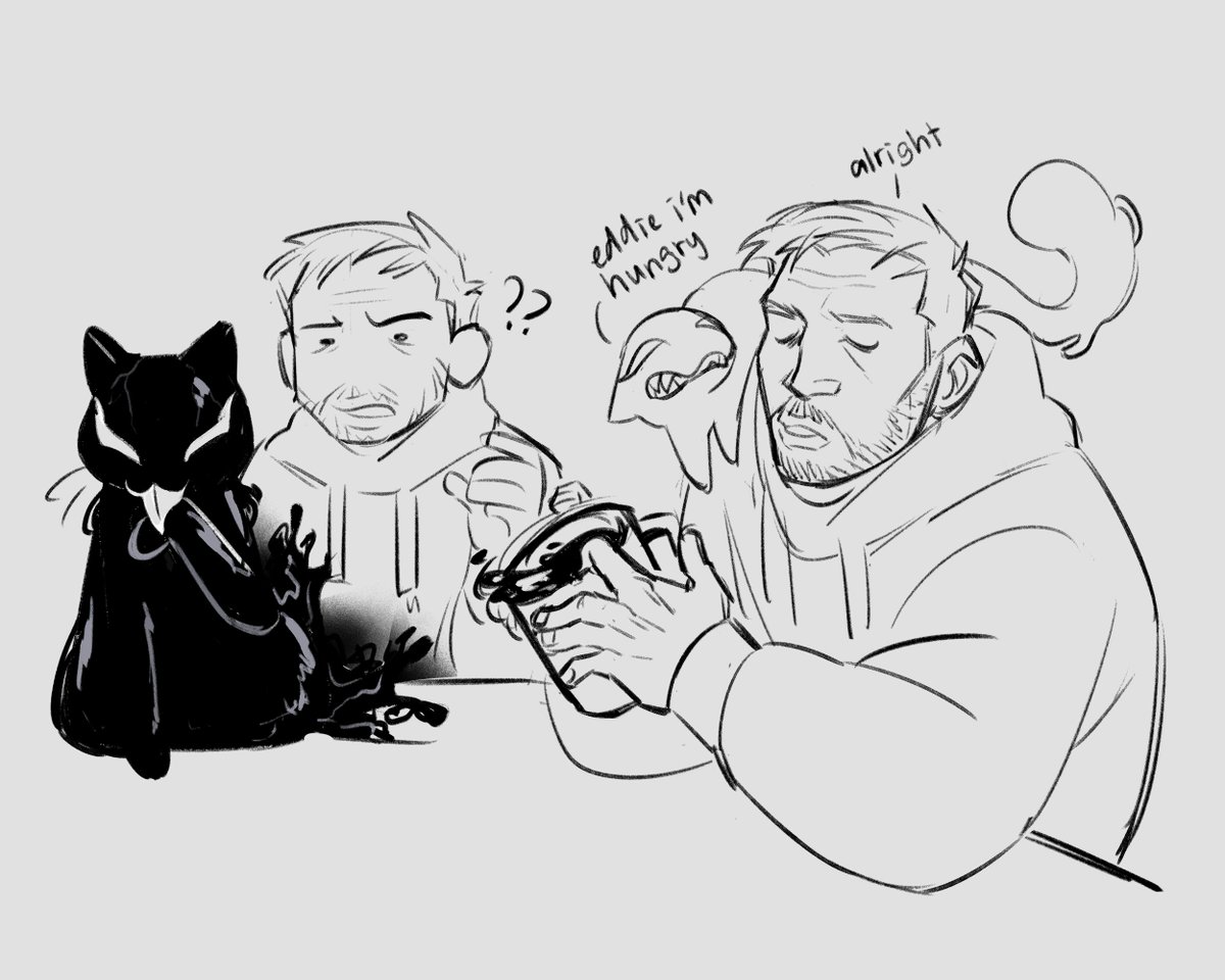 bzzaeum's tweet photo. venom kitty https://t.co/IrP5WMyUm7