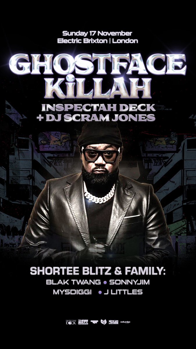 DJ Shortee Blitz (@shorteeblitz) on Twitter photo <a href="/GhostfaceKillah/">Ghostface Killah</a> <a href="/INSpectahDECKWU/">REBEL INS</a> <a href="/SCRAMJONES/">SCRAM JONES</a> <a href="/BlakTwang/">Tony Rotton</a> <a href="/SONNYJIM01/">Sonnyjim</a> #JLittles
ποΈ link.dice.fm/x67fd76ee174 GO!!!! <a href="/GhostfaceKillah/">Ghostface Killah</a> <a href="/INSpectahDECKWU/">REBEL INS</a> <a href="/SCRAMJONES/">SCRAM JONES</a> <a href="/BlakTwang/">Tony Rotton</a> <a href="/SONNYJIM01/">Sonnyjim</a> #JLittles
ποΈ link.dice.fm/x67fd76ee174 GO!!!!