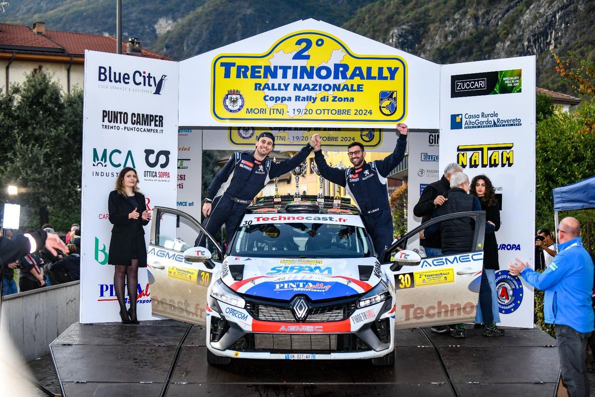 MattiaToffano's tweet photo. Si va in FINALEEEE 
🥇di #Rally3 
🥇Gruppo #RC3N 
14 Assoluti 
Super bottino al #TRENTINO #Rally 2024 https://t.co/UB8OAWpL62