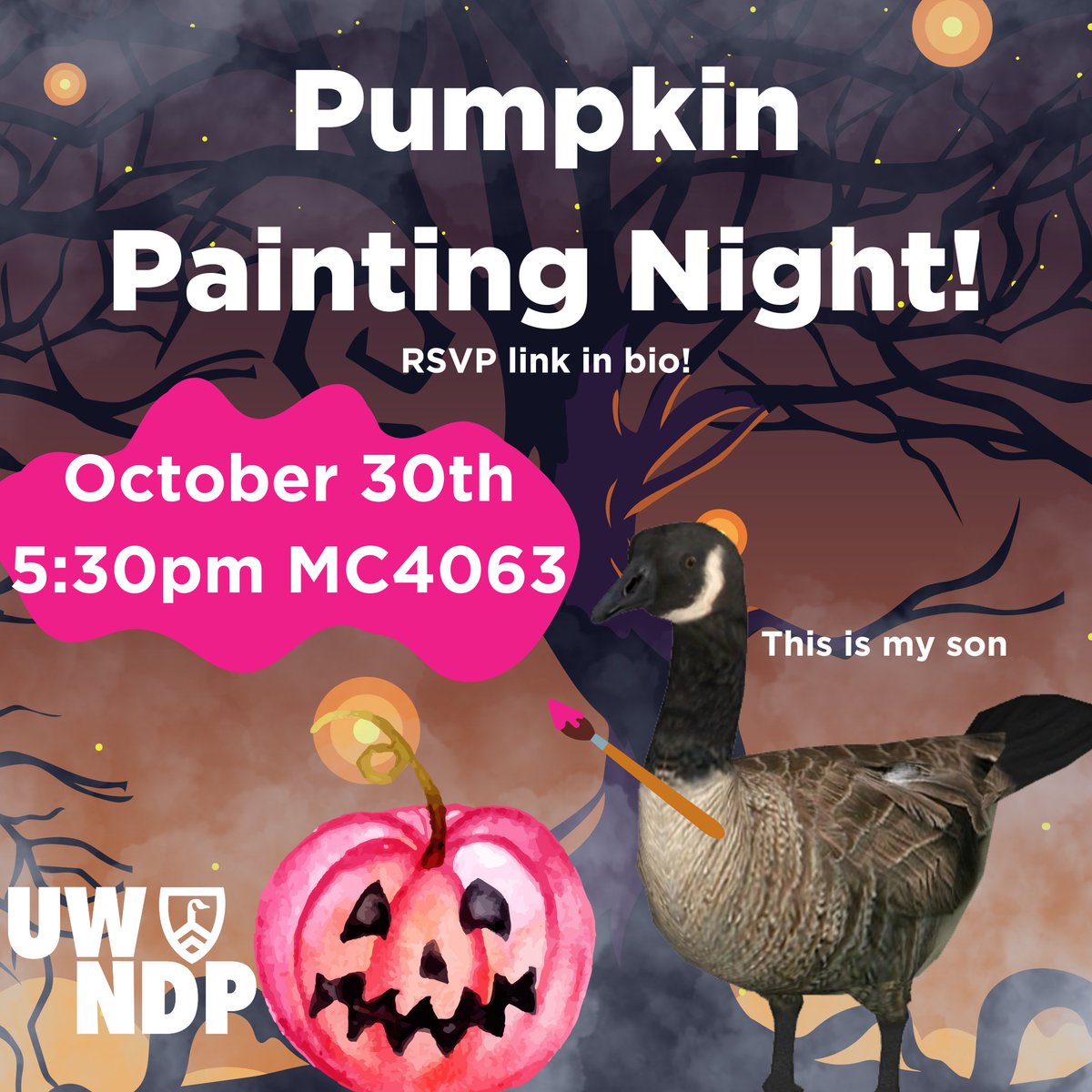 University of Waterloo NDP tweet media