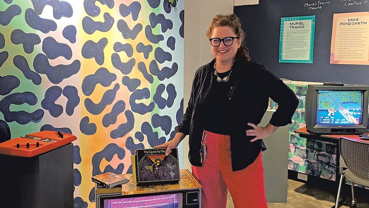 Champlain College's Game Studio program marks a two-decade milestone with a hands-on exhibition of video game history and an immersive new art installation. buff.ly/3YjgmH3