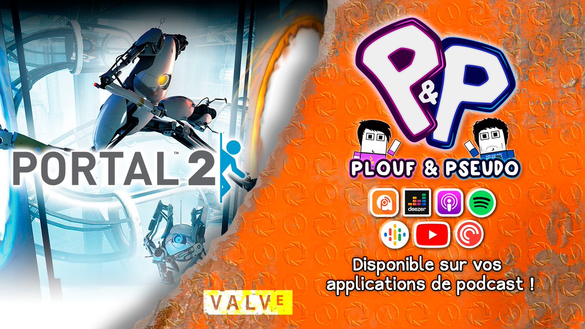 Toutes les bonnes choses ont une fin

Il est l'heure de conclure ce mois Valve avec Portal 2 qui sur bien des aspects

représentait la fin d'une époque dorée

On vous remercie d'avoir été avec nous pendant tous ce mois :)

open.spotify.com/episode/0OAHcD…