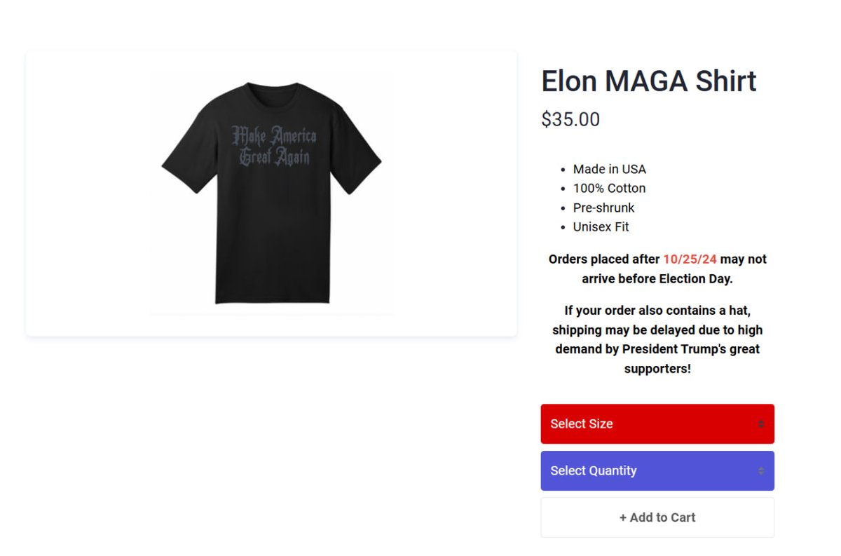 Instead of creating our own merch.
We will purchase these instead to show support on DJT.

We'll be handing these out at trump rallies this week and get $DGMAGA army in there.

Army is forming.