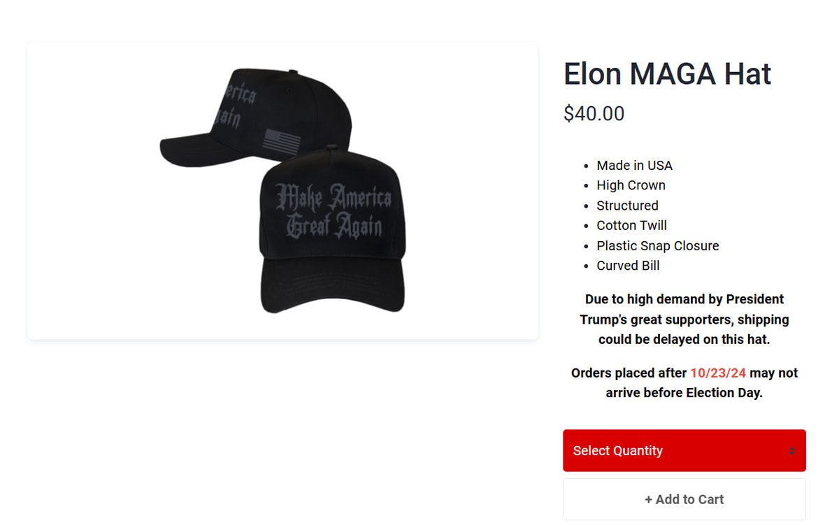dgmaga_eth's tweet photo. Instead of creating our own merch.
We will purchase these instead to show support on DJT.

We'll be handing these out at trump rallies this week and get $DGMAGA army in there.

Army is forming. https://t.co/OQwJnxuf7K