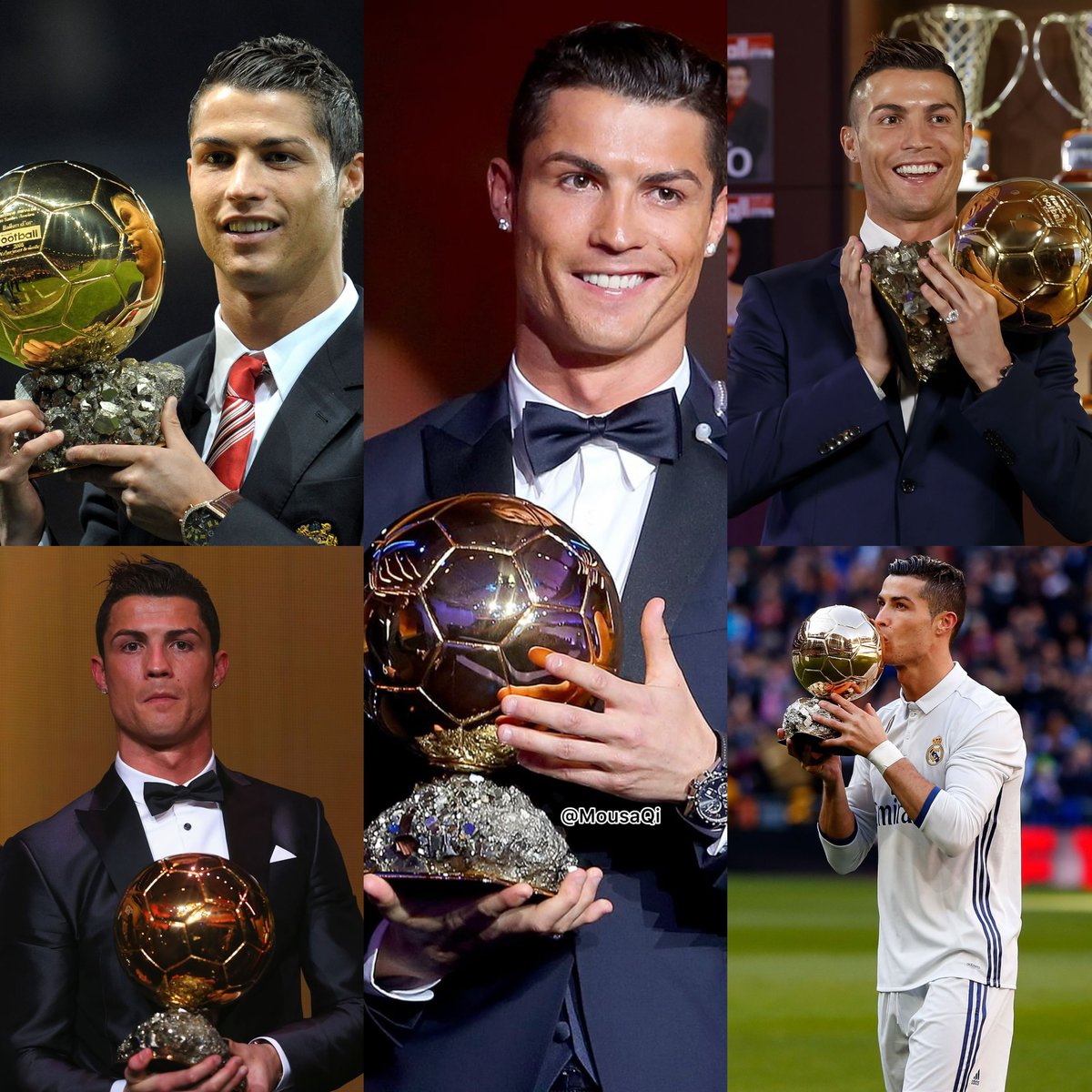madrid_total2's tweet photo. Que bonito es poder decir que mi ídolo ganó 5 balones de oro MERECIDOS.

No hay nada mejor que ganar con esfuerzo y no con robos.

Elegí bien a mi GOAT. 🤍🐐 https://t.co/8hDciRLFHO