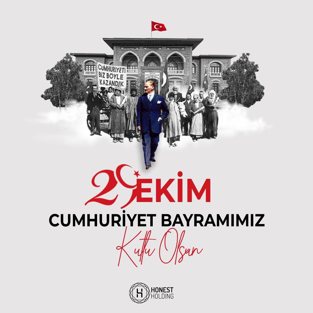 Cumhuriyetimizin 101. Yılı Kutlu Olsun! 🇹🇷