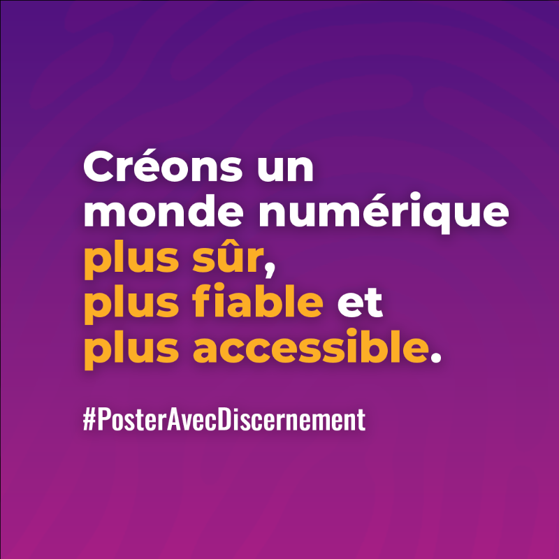 UNESCO_fr's tweet photo. L’intelligence artificielle pourrait faire disparaître des emplois mais aussi en créer.
Veillons tous à nous saisir des risques et des opportunités liés à l’intelligence artificielle.
#PosterAvecDiscernement !
#GlobalMILWeek