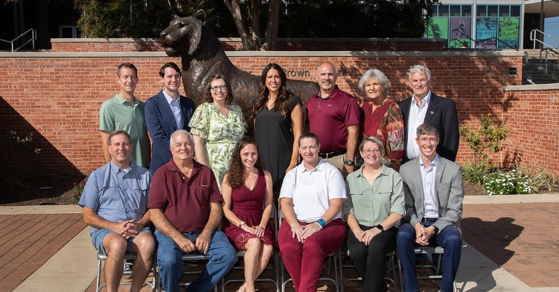 TrinityUAlumni's tweet photo. Congratulations to the 2024 @TrinityUTigers Hall of Fame inductees! The class was officially inducted at a ceremony during halftime of the football game on Saturday, October 26. #TigerPride #TUAlumniWeekend