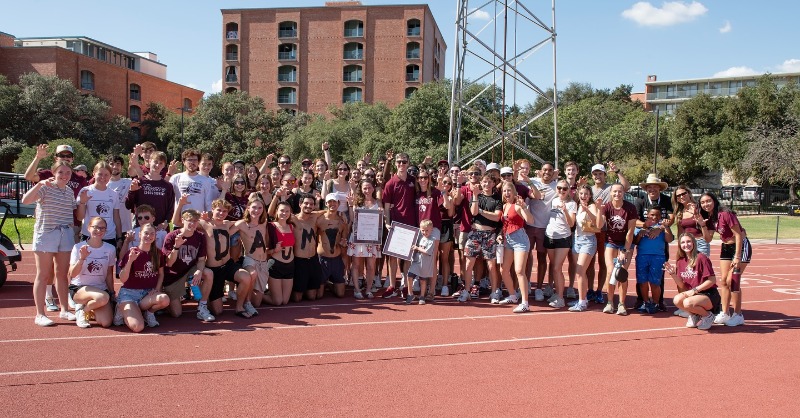 TrinityUAlumni's tweet photo. Congratulations to the 2024 @TrinityUTigers Hall of Fame inductees! The class was officially inducted at a ceremony during halftime of the football game on Saturday, October 26. #TigerPride #TUAlumniWeekend