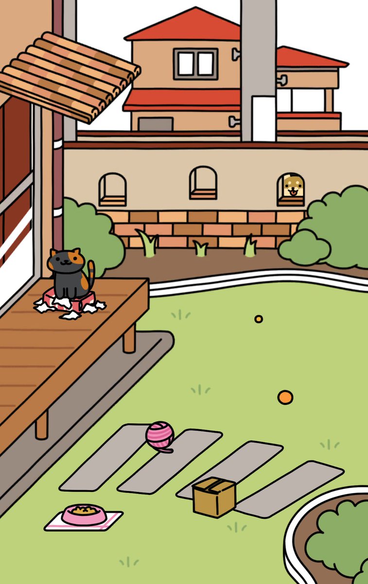 Who’s doing Neko Atsume??  #ねこあつめ2にわさき紹介  #NekoAtsume2MyYard
Visit my yard! → hp.sakuraweb.com/games/neko2/d.…
Don't have the app? Click here → hp.sakuraweb.com/games/neko2/dl
#NekoAtsume #NekoAtsume2