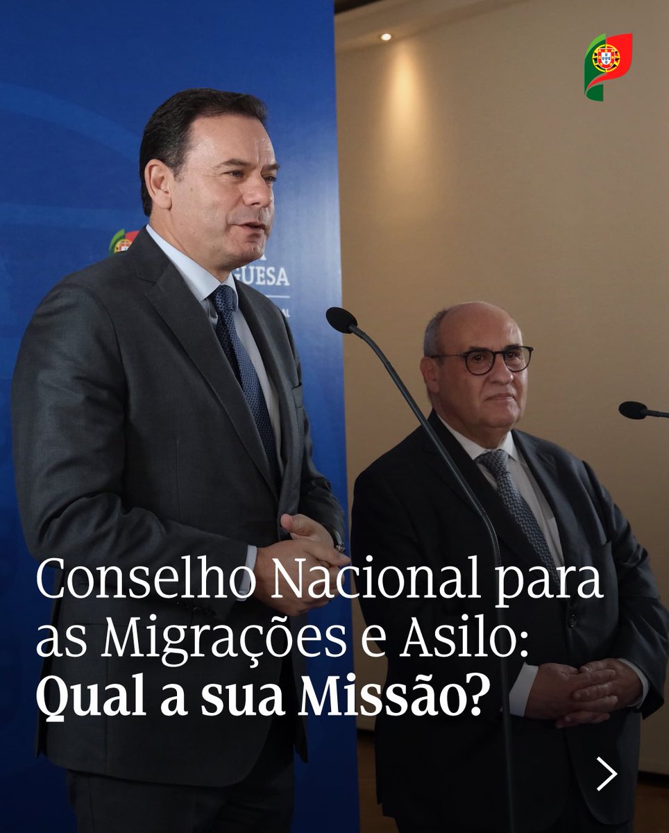 govpt's tweet photo. Lisboa acolheu hoje a primeira reunião do Conselho Nacional para as Migrações e Asilo, presidido por António Vitorino e com a presença do Primeiro-Ministro, Luís Montenegro. 

📷 Mariana Branco/Portal do Governo | Gonçalo Borges Dias/GPM

🧵 1/2 https://t.co/LlYL8YBbY9