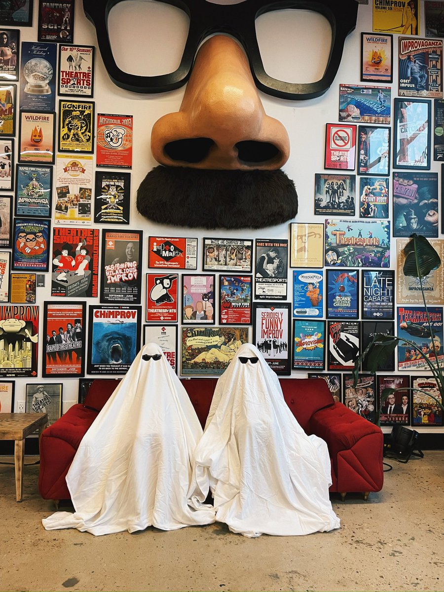 Bring your costumes and prepare to party! 

Catch The Ha Ha Halloween show this Oct 31st at the Rapid Fire Exchange. Ready to party all night? Stay after the show for drinks and treats in the lobby!