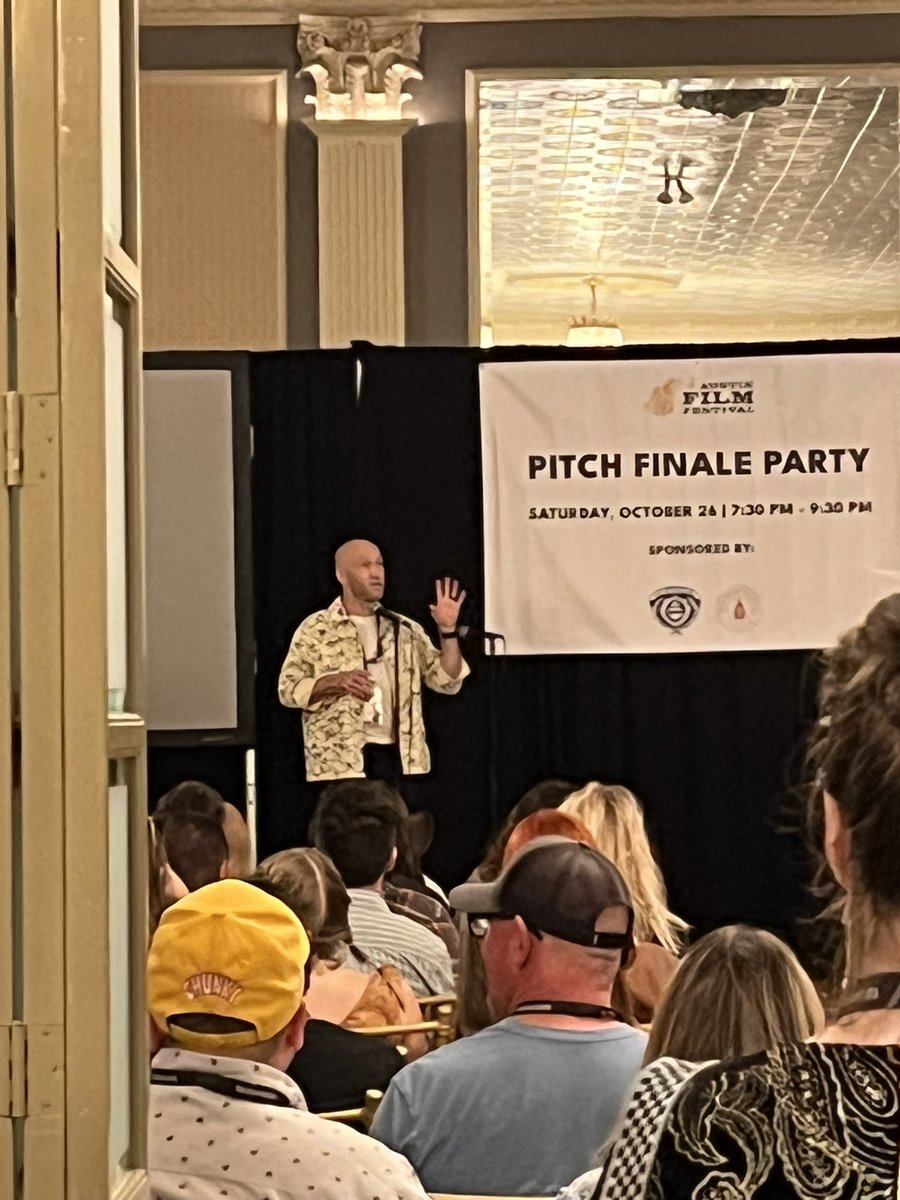 Austin Film Festival was a blast! I’ll definitely be back next year.

Got to pitch to some pretty awesome judges and even the final boss himself.