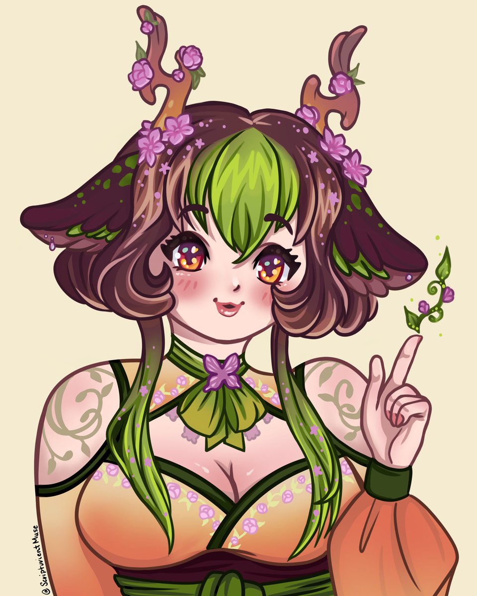 I’m super proud of this piece!! It’s a whole new style for me, building off my emote style and some artists and games I’ve found inspiring lately 😊 It’s meeee!! I feel so cute!!

#vtuber #art #vtuberbluesky #envtuber #fae #Vtuberart