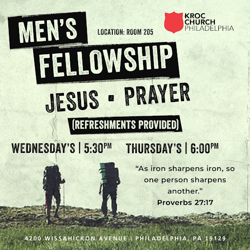 SalArmyKroc's tweet image. It’s International Men’s Day! Looking for a place to celebrate with prayer, conversation, and refreshments? Join us tomorrow at 5:30 or Thursday at 6:00 in Room 205 for men’s fellowship!

#WorshipWithUs #MensFellowship #KrocCenter #SalvationArmy