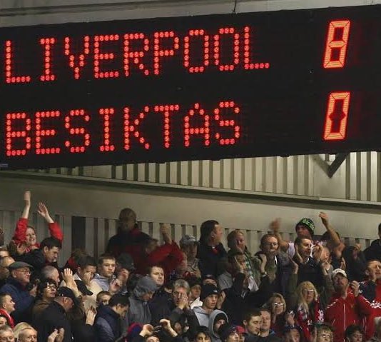 An itibarıyla beşiktaş'la puan farkı