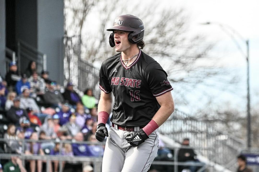 D1Baseball (@d1baseball) on Twitter photo A 6-foot-6, 240-pound Adonis, <a href="/BogenpohlCaden/">Caden Bogenpohl</a> not only possesses light-tower power, but he rarely chases out of the zone, runs well and can handle center field.
The <a href="/MoStateBSB/">Missouri State Baseball</a> star also shows a 94-96 mph heater on the mound.
<a href="/KinaTraxInc/">KinaTrax</a> Fall Report ๐ buff.ly/3C0hJ6a A 6-foot-6, 240-pound Adonis, <a href="/BogenpohlCaden/">Caden Bogenpohl</a> not only possesses light-tower power, but he rarely chases out of the zone, runs well and can handle center field.
The <a href="/MoStateBSB/">Missouri State Baseball</a> star also shows a 94-96 mph heater on the mound.
<a href="/KinaTraxInc/">KinaTrax</a> Fall Report ๐ buff.ly/3C0hJ6a