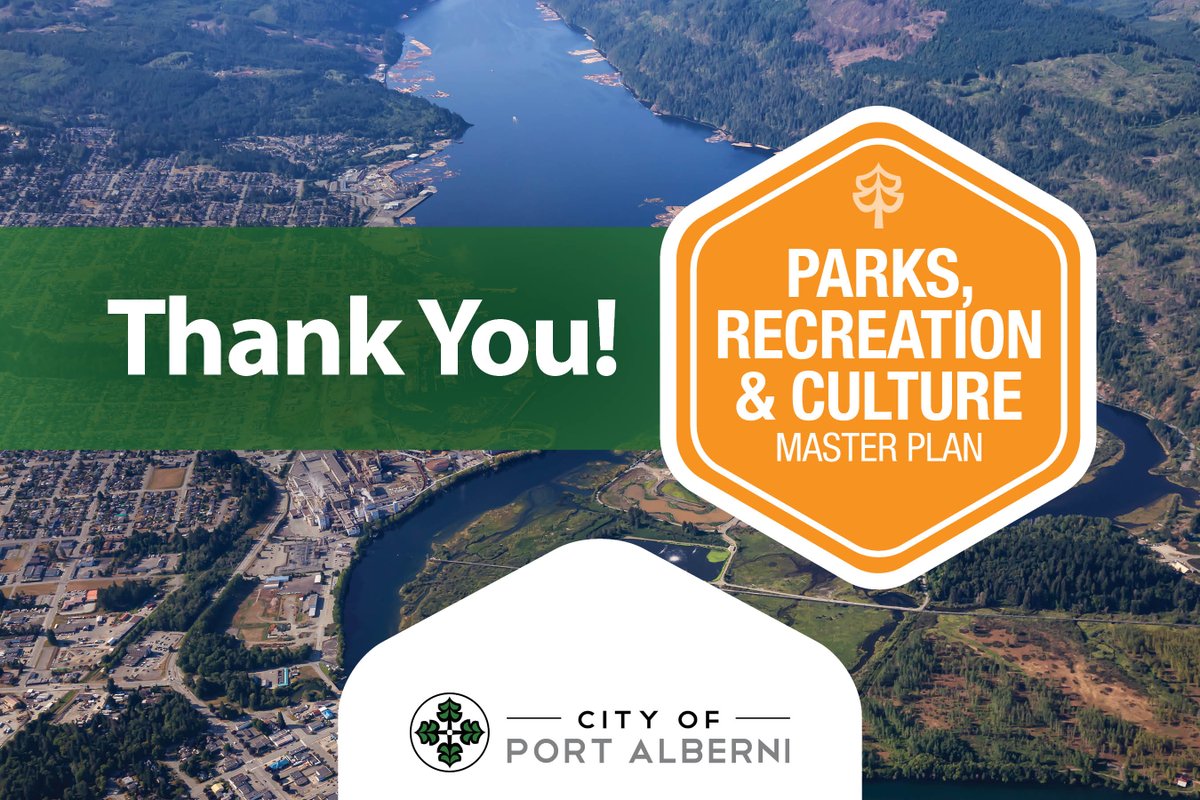 Thank you, Port Alberni! The first phase of engagement for the Parks, Recreation &amp; Culture Master Plan is now complete. A second round of engagement is planned for spring 2025. Sign up for project updates at letsconnectpa.ca/PRCMP!