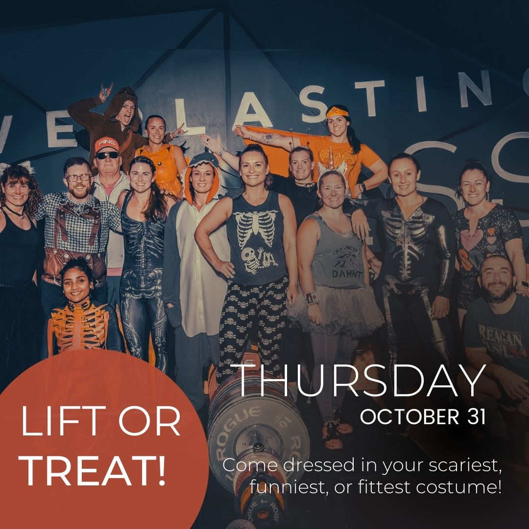 Dress to impress this Thursday!

Lift or Treat!

🎥 @zeusmitchellphotography
#everlastingstrong #everlastingfamily #teameverlasting #strength #harfordcountyfitness #nutrition #coaching #fitness