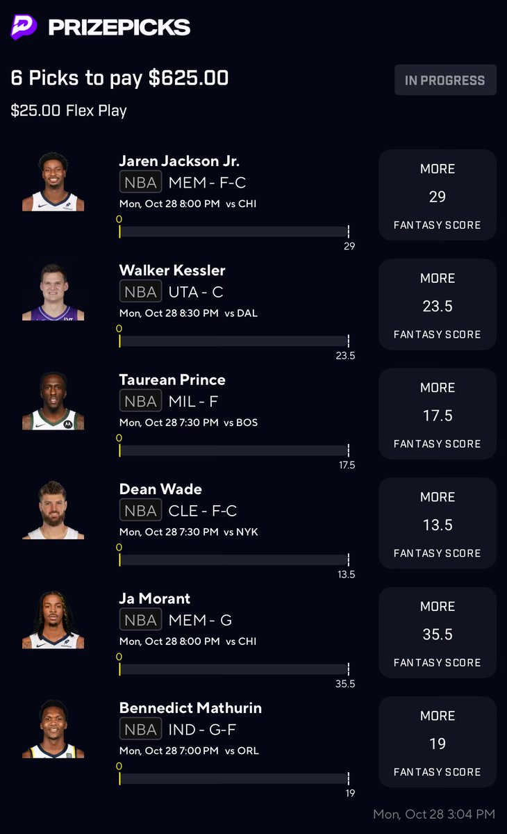 Copy my PrizePicks lineup using this link: 
prizepicks.onelink.me/gCQS/shareEntr…