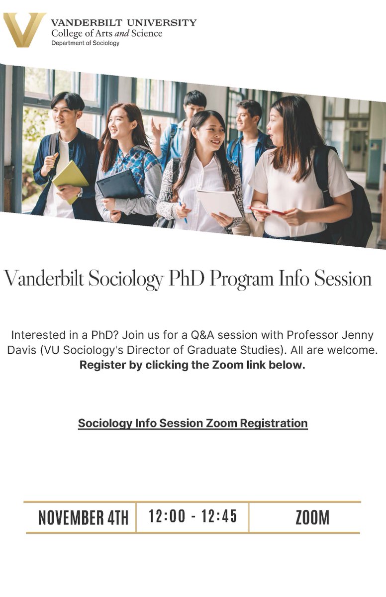 Check out his exciting opportunity! vanderbilt.zoom.us/meeting/regist…
