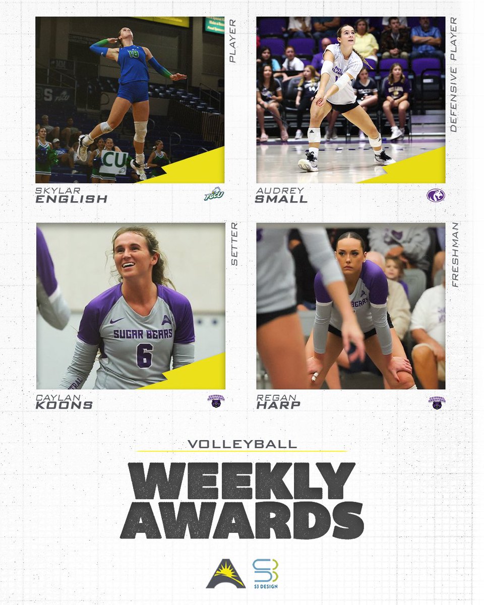 🏐 #ASUNVB weekly honors 🏐

🔗 asunsports.org/news/2024/10/2…