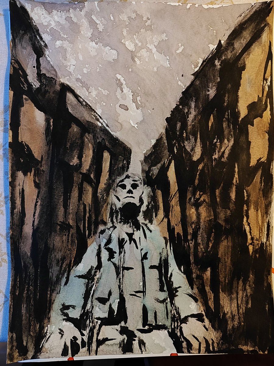 BaseriderR's tweet photo. Silent Hill but this time its drawn on real paper omg 

#SILENTHILL2 #silenthill https://t.co/uGVqcx0pwj