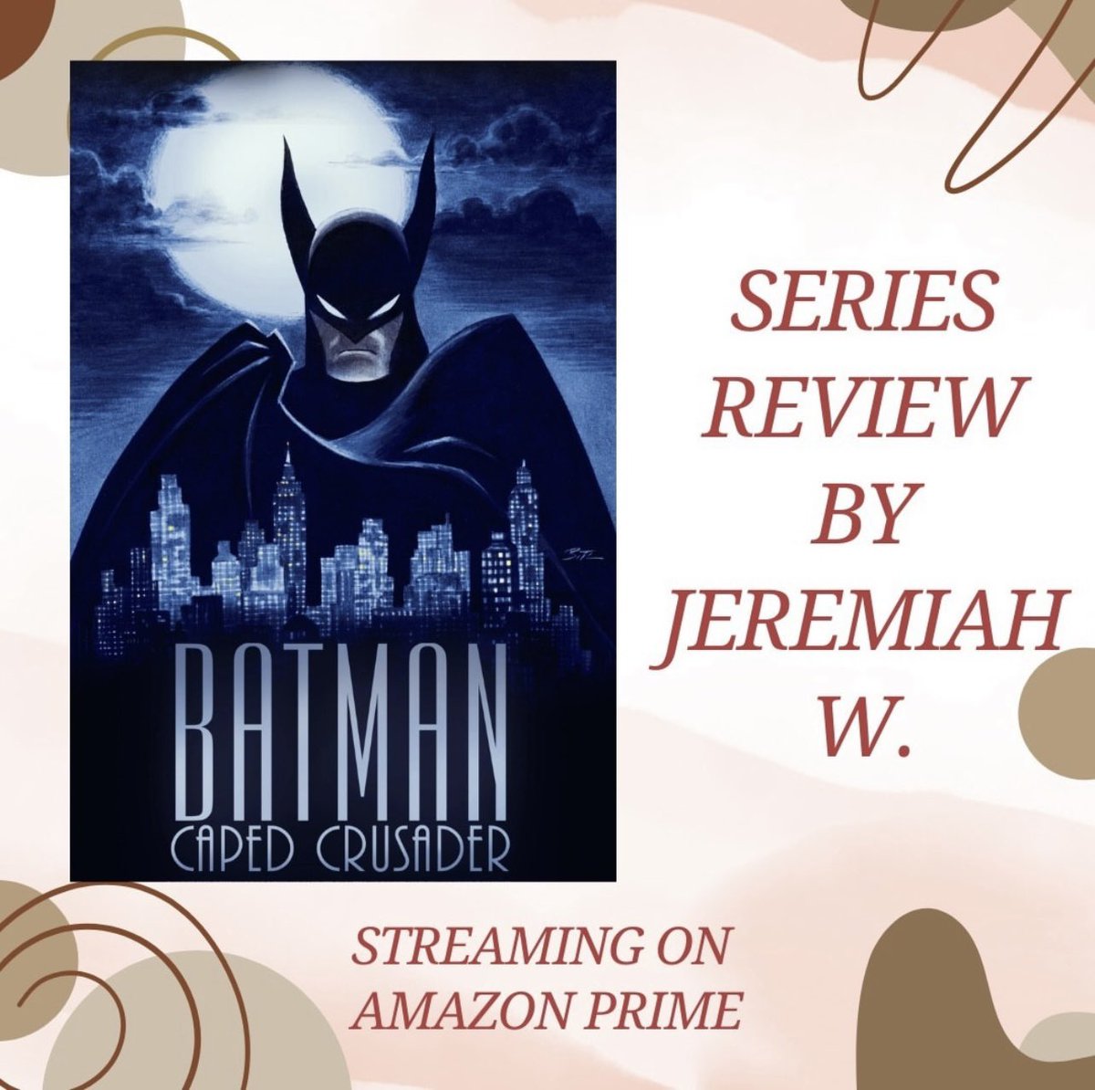 csustanpenumbra's tweet image. Calling all DC fans!
On our website, you can find a review of "Batman: Caped Crusader." See what Jeremiah thinks at https:// penumbraonline.com/reviews-fall.
Remember our call for reviews is always open!
#penumbra #seriesreview #callforreviews #batmancapedcrusader