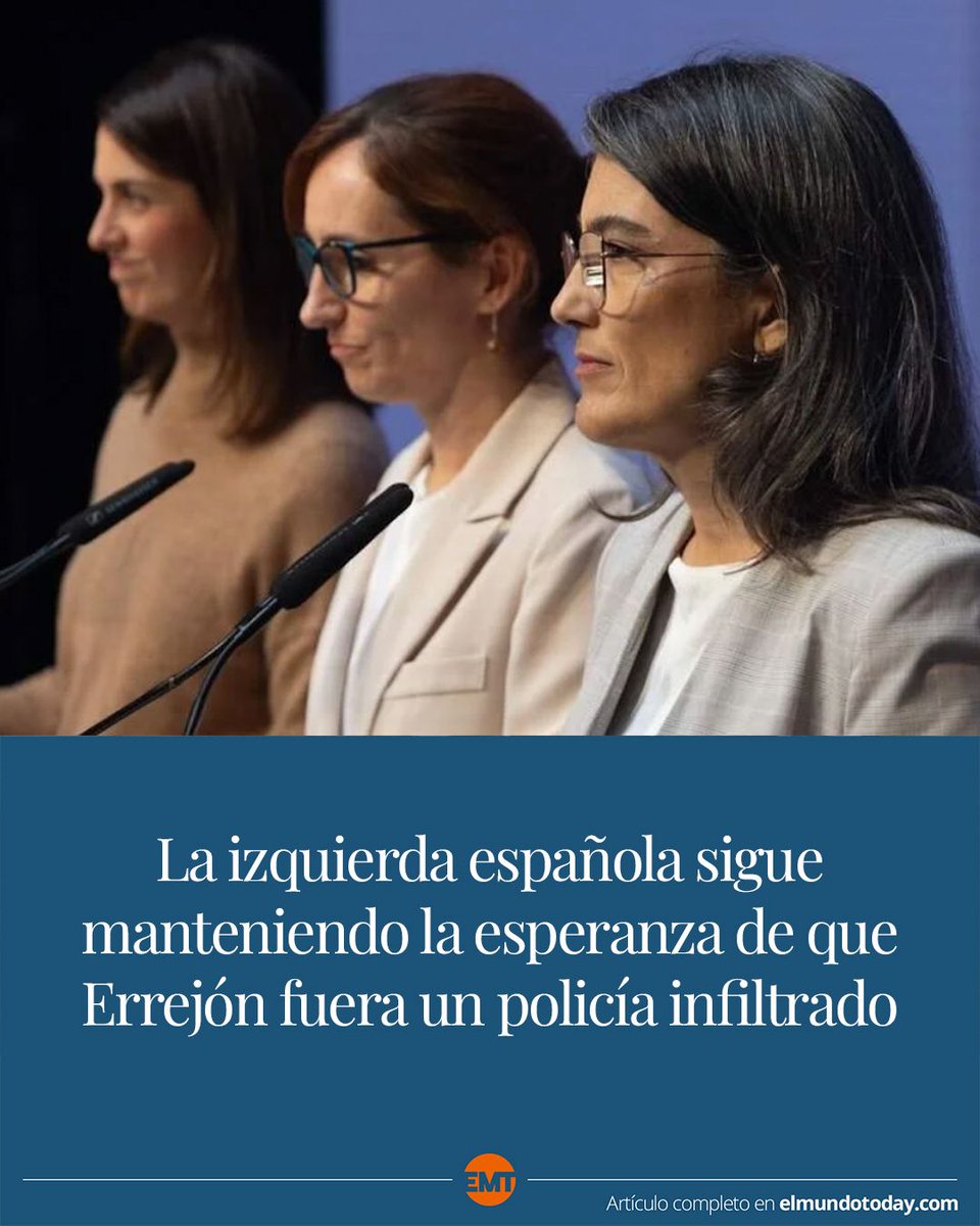 La izquierda española sigue manteniendo la esperanza de que Errejón fuera un policía infiltrado: elmundotoday.com/2024/10/la-izq…