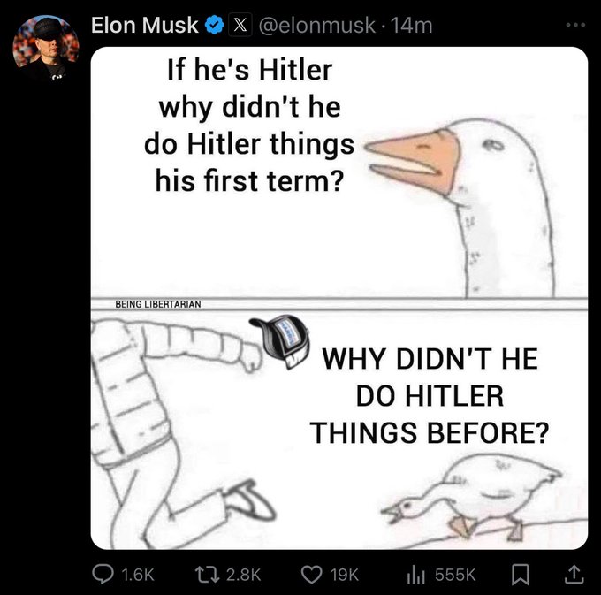 LIBERALAF4EVER's tweet image. I think I have figured out what's the problem with the Magamorons and Repuke-licans, who are finding these racist and lame statements "funny jokes":
They have a negative IQ and a small 🍆...
It must be that.
#MAGAInsanity 
#GOPRacists 
#NaziRally