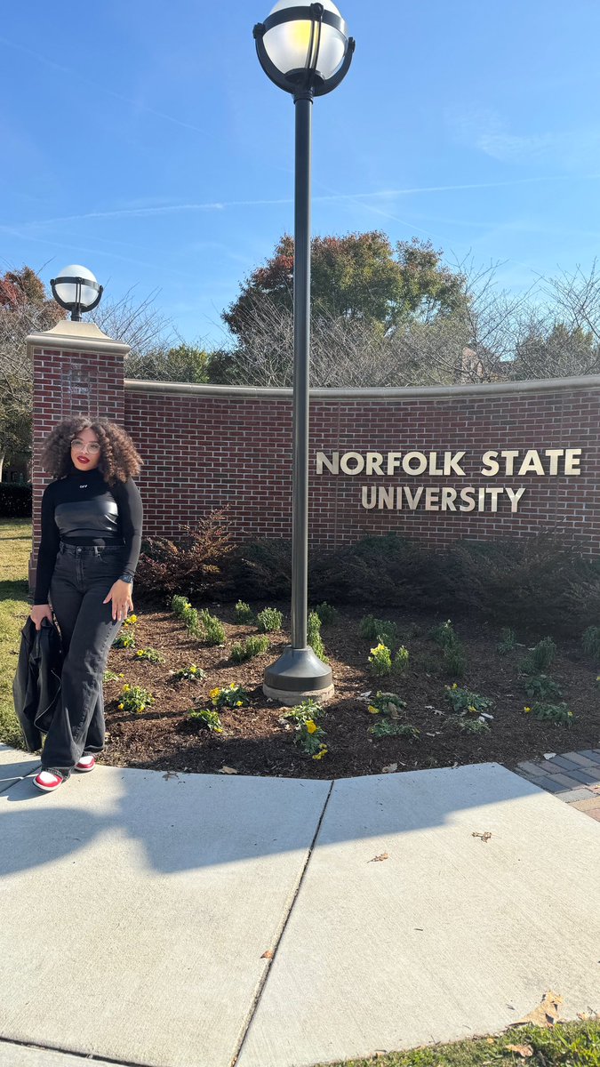 Literally, all Black, all weekend. I love my HBCU. #NYTHC 

Without my HBCU experience, I wouldn’t be the scientist I am today. It protected my health, boosted my confidence, and strengthened my perseverance like no other place could.

Happy Homecoming to all HBCUs! #NorfolkState