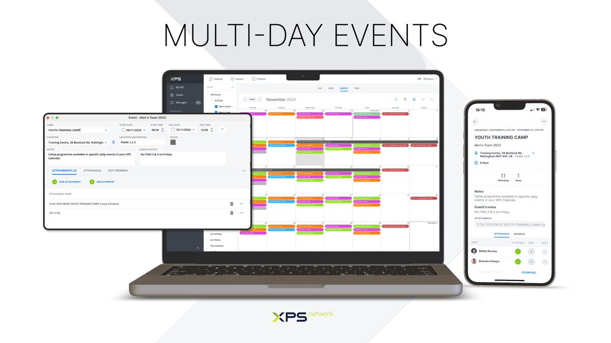xpsnetwork's tweet photo. 📆 | Multi-Day Events in #XPSCalendar ✅
👉 When setting up a team event, simply select the Multi-Day Event option and enter your desired start and end dates.
💻📱 Easy to create in both #XPSDesktop and #XPSApp
More on our blog ➡️ https://t.co/1j7TyEwv9D https://t.co/bmf8d8YelM