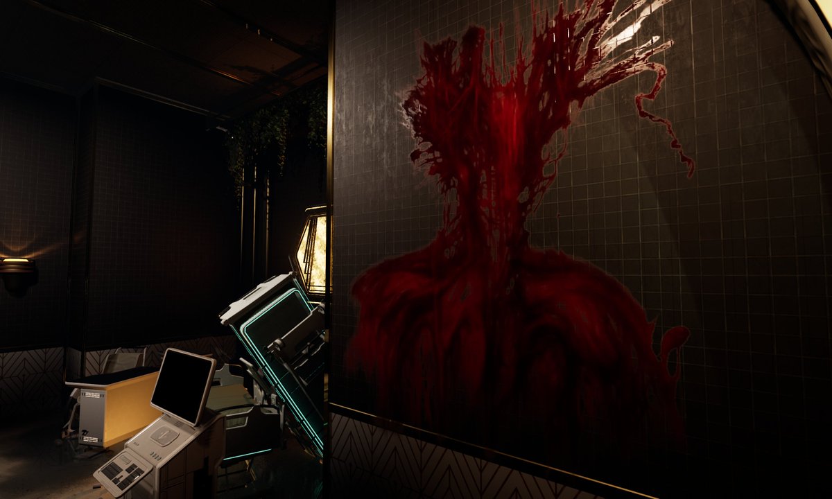 NextGenium's tweet photo. Blood drawings on a location from the horror game Formind.
#formind #videogames #zombies #survival #horror #indiegame #deadspace #ResidentEvil https://t.co/eIMY4b1Lfr