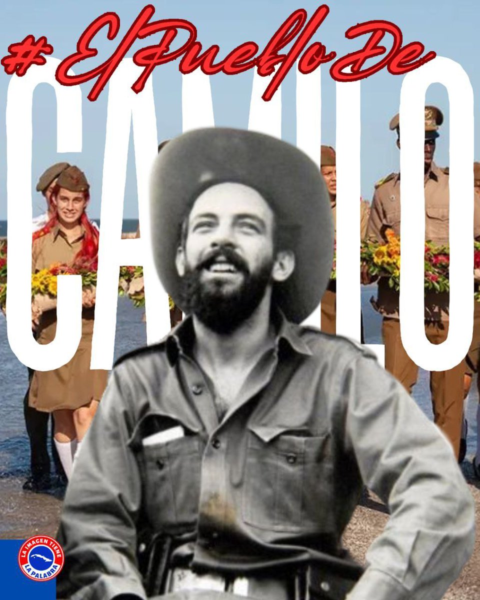 ¿Cuál fue la proeza de Camilo? Camilo se separó de nosotros no sé cómo, se dirigió al cuartel, entró al cuartel y desarmó a los conspiradores, los sometió.”
<a href="/cubacooperave/">Cubacoopera Venezuela</a> #ElPuebloDeCamilo