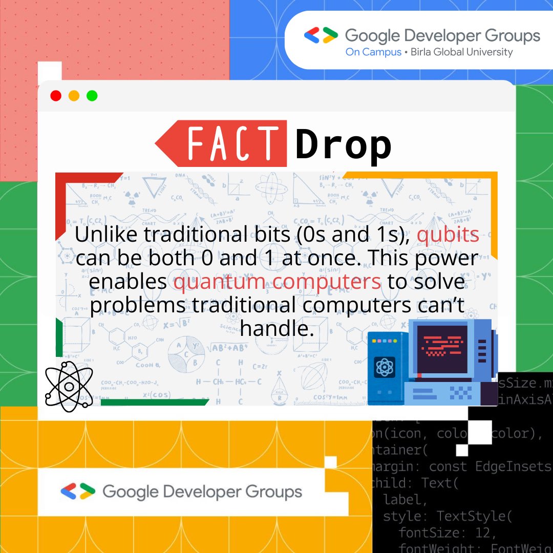 gdg_bgu's tweet photo. Weekly Fact Drop!

#GDG #google #tech #techfacts https://t.co/hQYK5r6BKw