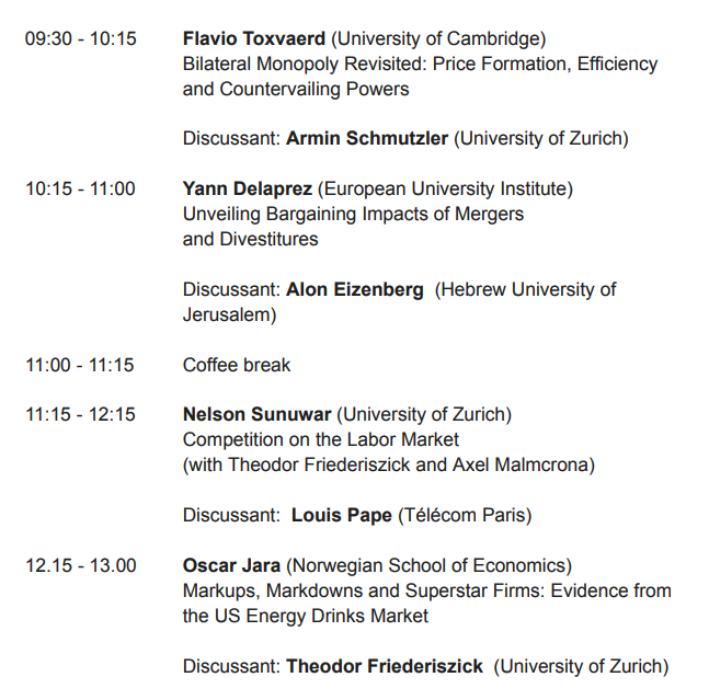 #econtwitter

On November 14 and 15 the Market Power Workshop is happening again.

Once again, we have a great lineup.  

For information on how to attend, see: sites.google.com/view/marketpow…