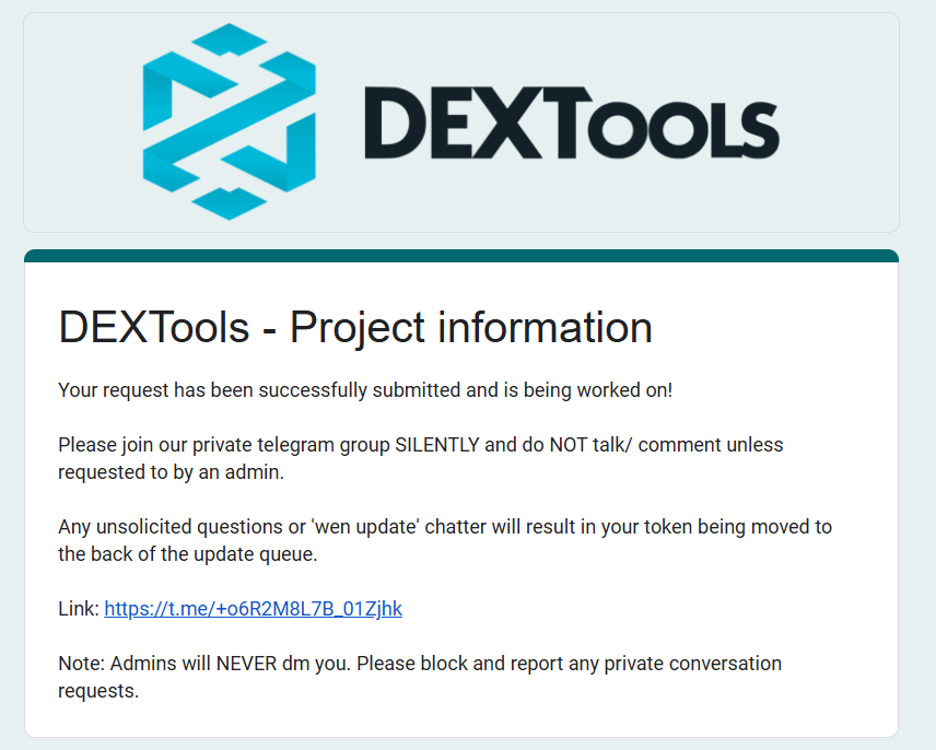 tofsimpson's tweet photo. Terminal of $Simpson
has applied on @DEXToolsApp
πππ©π©π©
https://t.co/O0iJ7WWCkj
#TerminalofSimpson #Terminal #Simpson https://t.co/JuLbJYvMnh