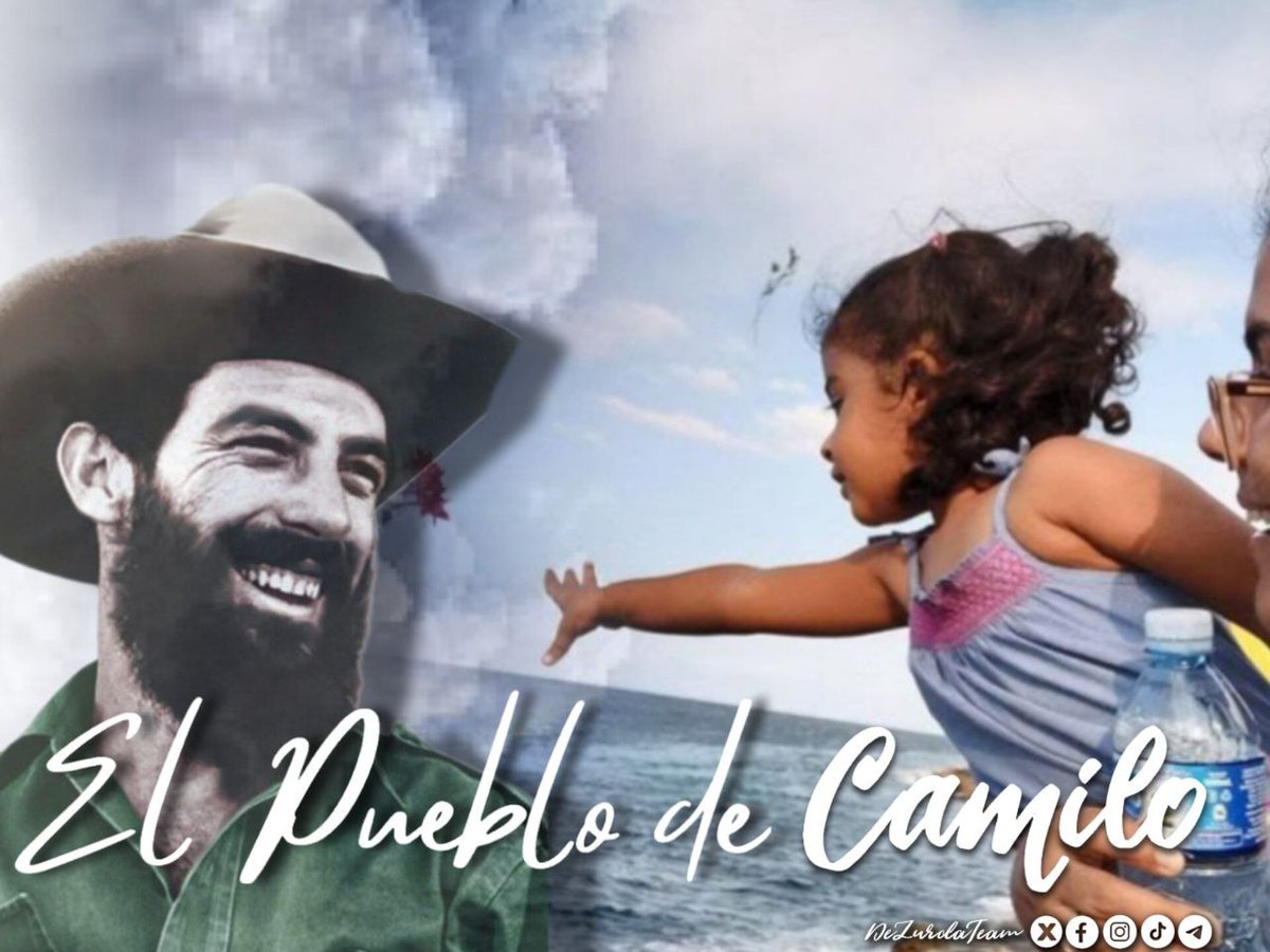 🎶...te canto porque estás vivo Camilo y no porque hayas muerto...🎶 
 
¡Estás vivo Camilo en cada cubano digno, que ni en la pelota se equivoca de que lado hay que estar! 
 
Para tí nuestra flor 🌼 
 <a href="/cubacooperaven/">Brigada Médica Cubana en Venezuela</a>
#ElPuebloDeCamilo