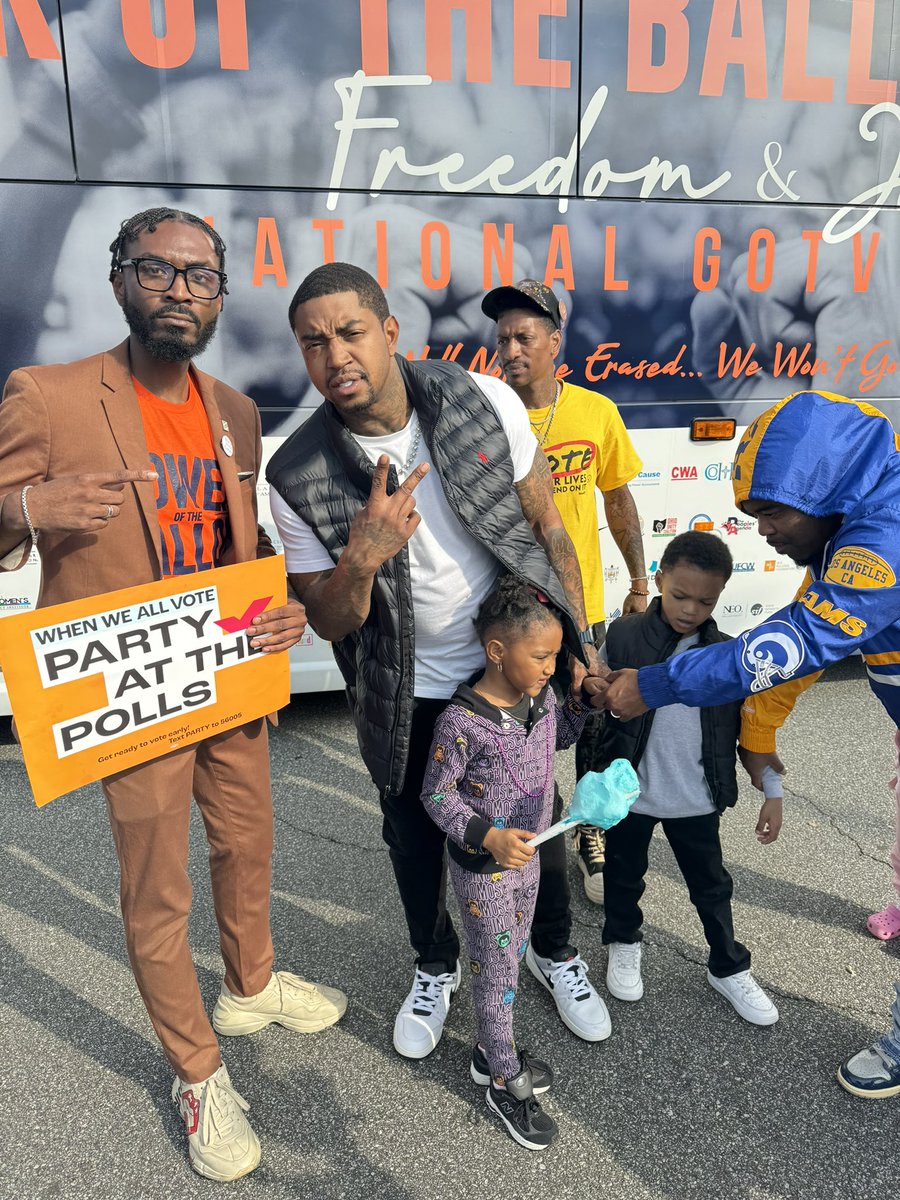 Black Youth Vote (@blackyouthvote) on Twitter photo Great time is GA! <a href="/reallilscrappy/">Lil Scrappy</a> stopped by the POTB Tour stop on Georgia and encouraged voters to get out the vote! #voteĀ #GA Great time is GA! <a href="/reallilscrappy/">Lil Scrappy</a> stopped by the POTB Tour stop on Georgia and encouraged voters to get out the vote! #voteĀ #GA