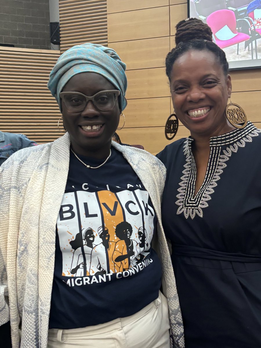 kimtabari's tweet photo. Congrats to @africanbureau1 team led by @faseydi on their 1st Blvck MI Migrant convening 👏🏾👏🏾👏🏾👏🏾
(Data presented by @ERI_USC ) https://t.co/swU5ml9rpG