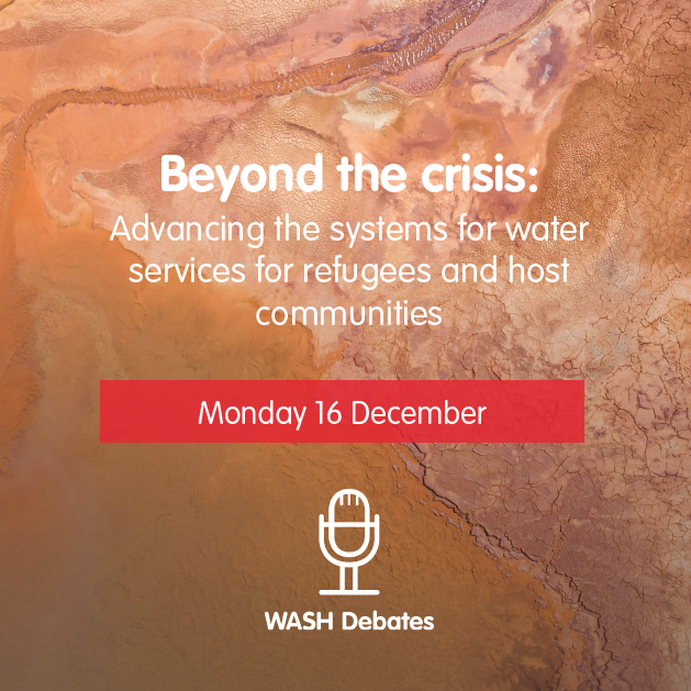 IRCWASH's tweet image. Save the date for the next #WASHDebate 16 December 🗓️

Join us as we discuss sustainable water services for refugee and host communities. Learn how utility-led models drive lasting impact.

Learn more ↩️
bit.ly/40m2X3B