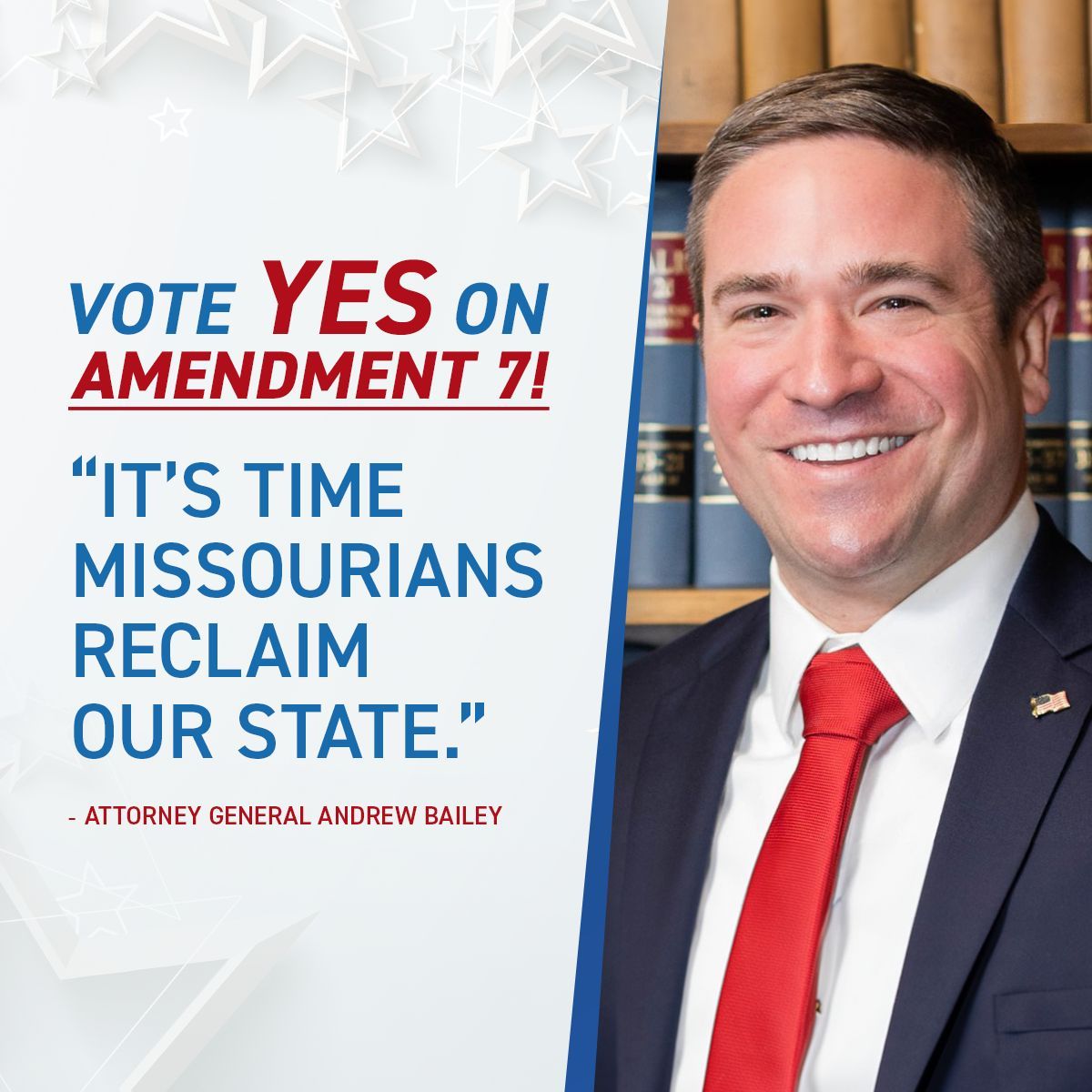 LibertyAllUSA's tweet image. Secure our elections.

Stop Left-wing vote rigging schemes.

Reclaim our state.

Vote #YesOn7. #MOLeg