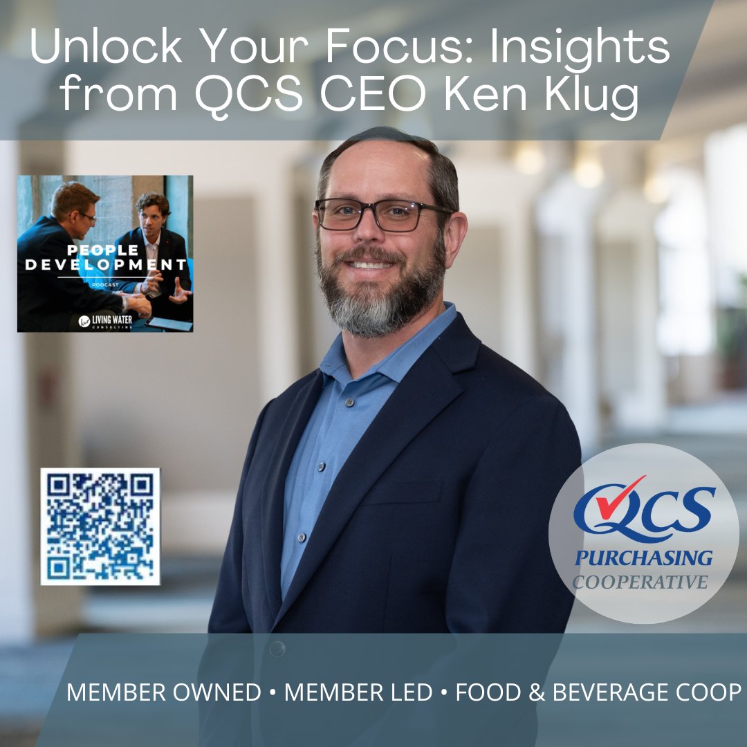qcs_purchasing's tweet photo. In the latest Unlock Your Focus podcast episode, QCS President &amp; CEO Ken Klug dives into the power of partnership, collaboration, and navigating challenges to reach shared goals. 
https://t.co/wbgxQust81 https://t.co/juDYKitOKM