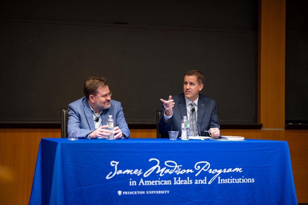 The Bech-Loughlin First Amendment Center (@utexas1acenter) on Twitter photo Earlier this month, <a href="/steventcollis/">Steven T Collis</a> joined <a href="/kewhittington/">Keith E. Whittington</a> at an event hosted by the <a href="/MadisonProgram/">James Madison Program</a> at Princeton University. Together, they explored "The Forgotten Responsibilities of First Amendment Freedoms." See link for the full video.
jmp.princeton.edu/events/2024/fo…
<a href="/UTexasLaw/">UTexasLaw</a> Earlier this month, <a href="/steventcollis/">Steven T Collis</a> joined <a href="/kewhittington/">Keith E. Whittington</a> at an event hosted by the <a href="/MadisonProgram/">James Madison Program</a> at Princeton University. Together, they explored "The Forgotten Responsibilities of First Amendment Freedoms." See link for the full video.
jmp.princeton.edu/events/2024/fo…
<a href="/UTexasLaw/">UTexasLaw</a>
