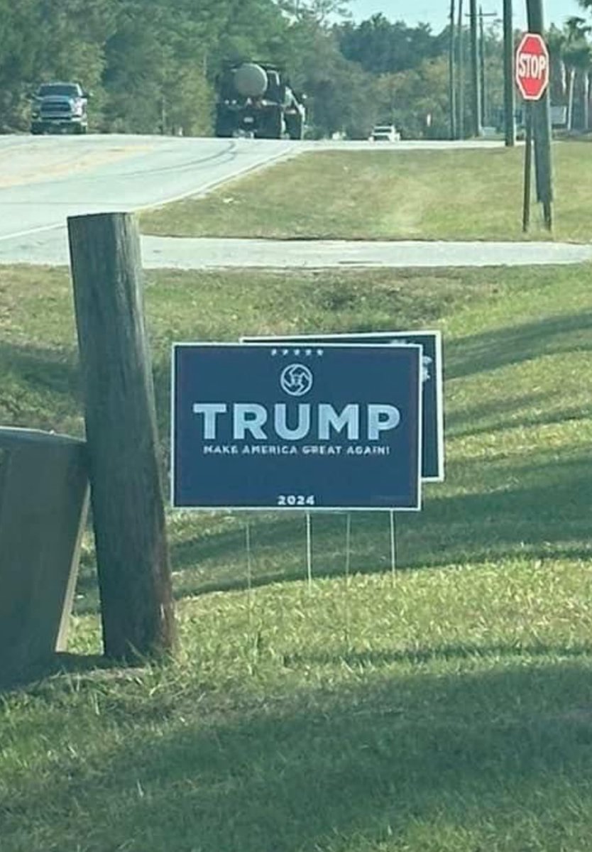 StoneCharlize's tweet image. So this is happening. Authorized by Donald J. Trump for President. #NaziTrump #NaziRally #NaziGOP #Nazi