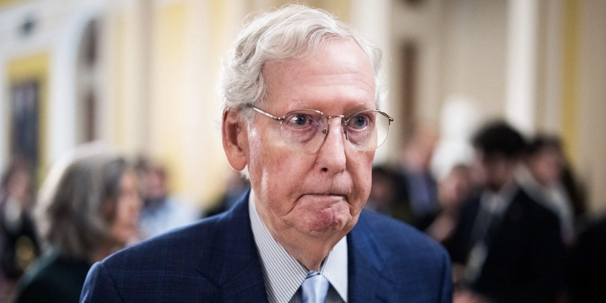 TheCalvinCooli1's tweet image. 🚨Just in: Mitch McConnell will step down as the Senate Republican Leader in November.

Via: The AP