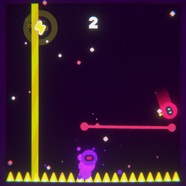 rumyoonomicon's tweet photo. Mechanics inspired by One More Bounce, Bot Hop has you drawing lines to guide a bouncy bot as it ricochets around the screen, dodging hazards and collecting BOLTS! ⚡⚡

Game link: https://t.co/oG9hGyCZsY

#madewithunity #gamedev #indiedev #indiegame #gamedevelopment https://t.co/vczckD4bBa